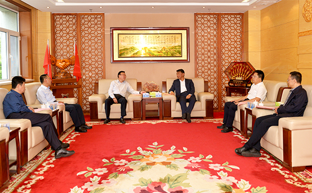 中煤平朔集团有限公司 公司新闻 陈建会见朔州市经济技术开发区管理